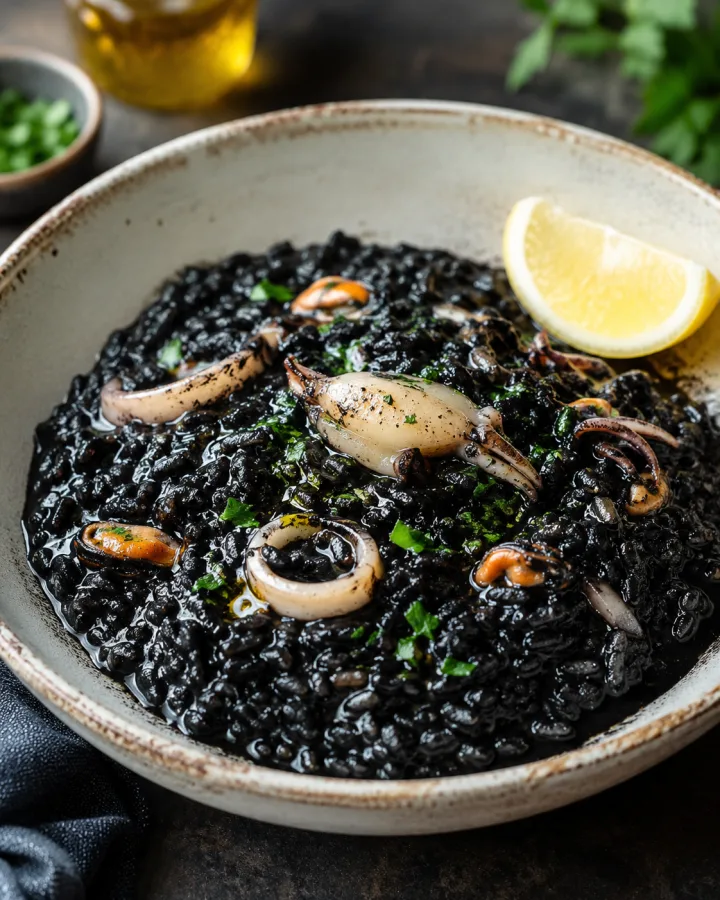 Photo de Crni rizot (risotto noir)