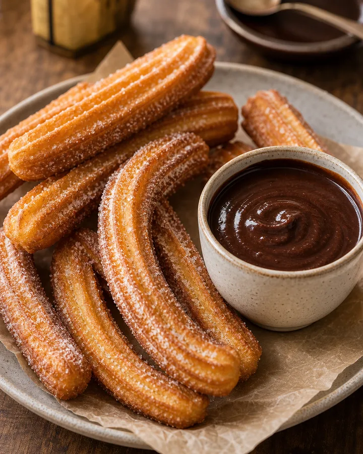 Photo de Churros con Chocolate