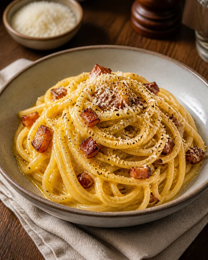 Photo de Pasta alla Carbonara