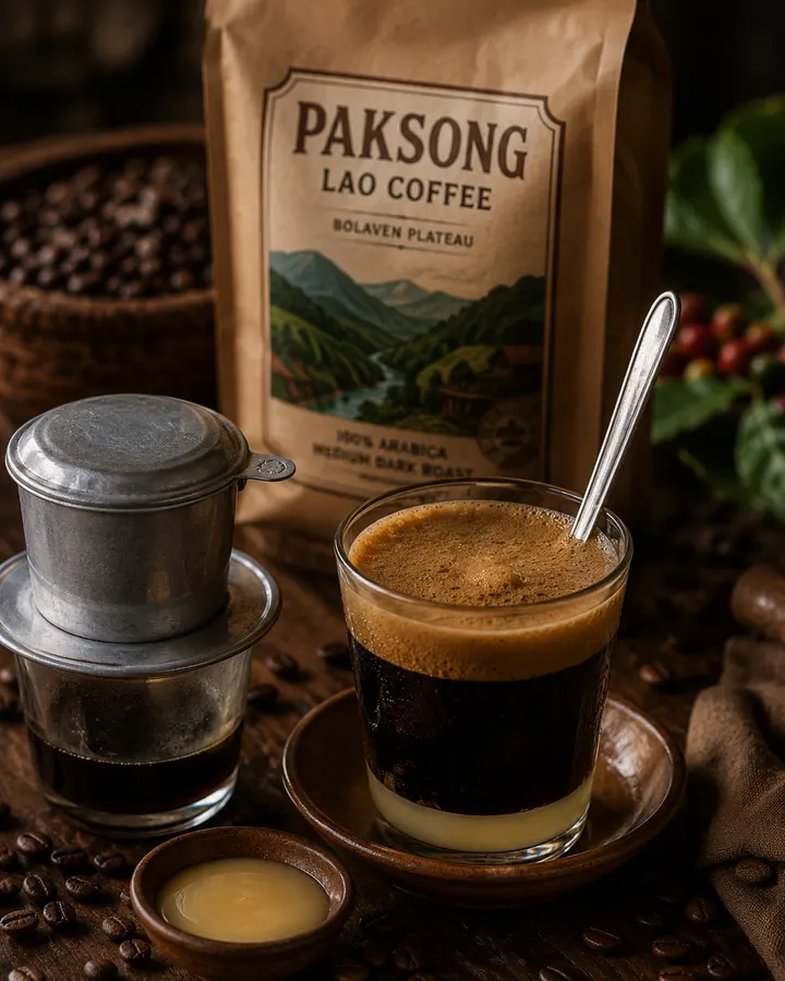 Photo de Café lao (Paksong)