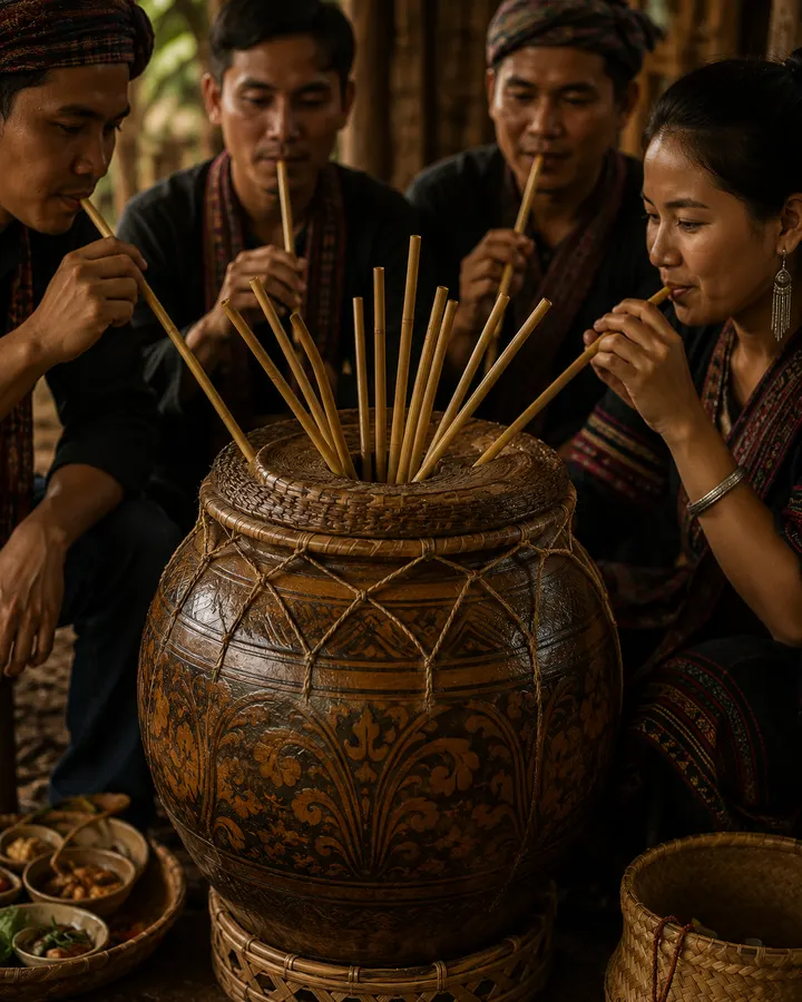 Photo de Lao-hai (alcool en jarre)