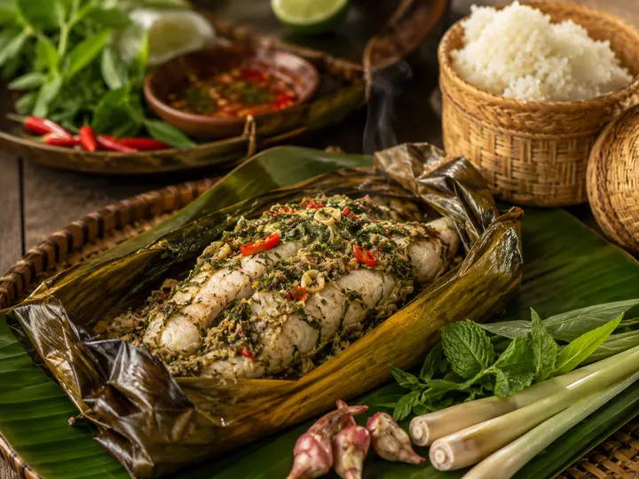 Photo de Mok pa (poisson vapeur)