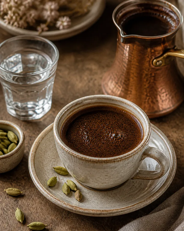 Photo de Cafe turc a la cardamome