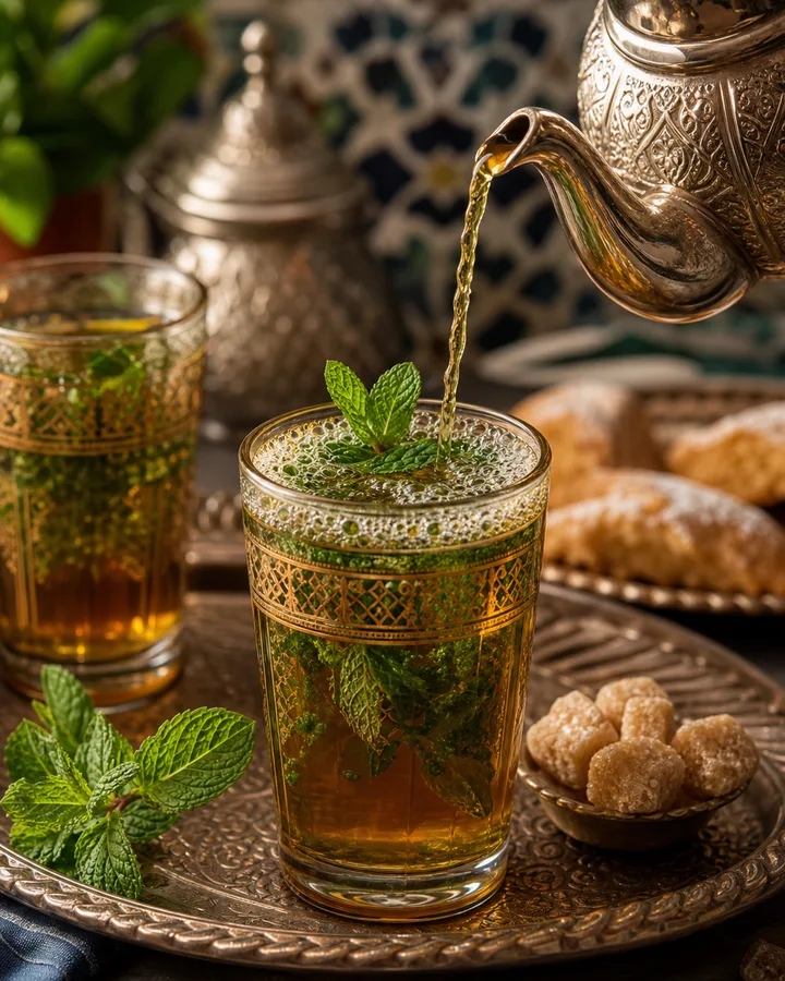 Photo de The a la menthe